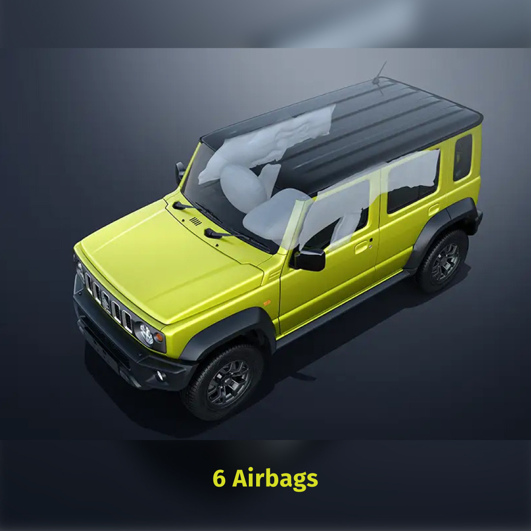 Maruti Jimny Safety Airbags