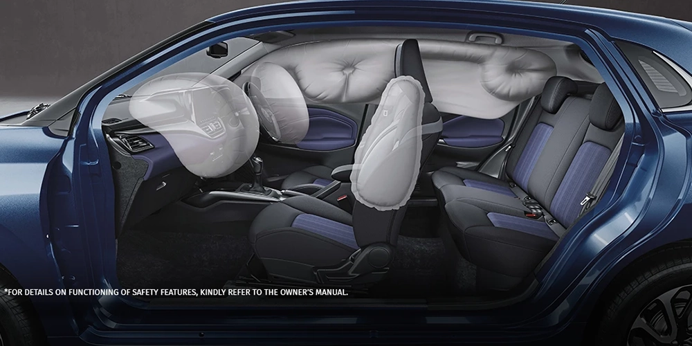 6 Airbags comes in Maruti Suzuki Baleno