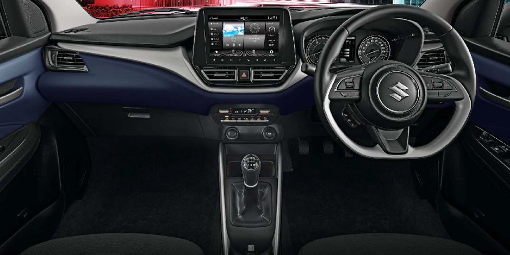 Dual-tone Interiors comes in Maruti Suzuki Baleno