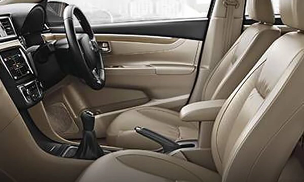 Luxurious Interiors in Ciaz Car