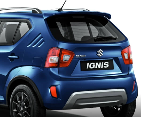 Sporty Rear comes in Maruti Suzuki Ignis