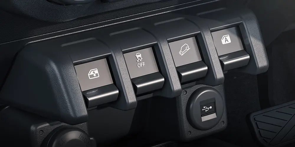 Intuitively Designed Controls in jimny