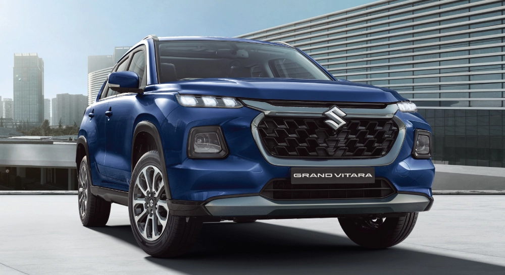 Maruti Suzuki Grand Vitara Comes with Bold Front Fascia