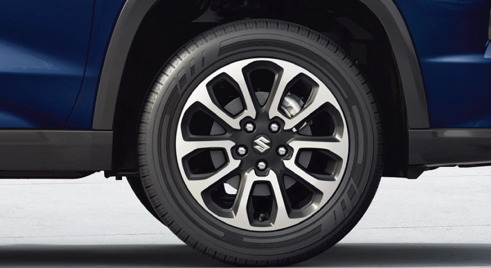 Maruti Suzuki Grand Vitara Comes with Precision Cut Alloy Wheel