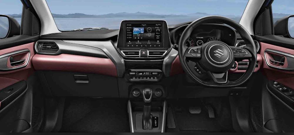 Maruti Suzuki Fronx comes with Dual-Tone Plush Interiors