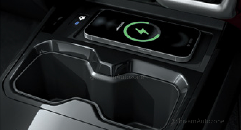 Maruti Suzuki e Vitara comes with a Wireless Charger Maruti Suzuki e Vitara, e Vitara range, Maruti Suzuki e Vitara interior, electric Maruti car, Maruti Suzuki electric car