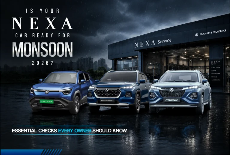 NEXA car Monsoon service